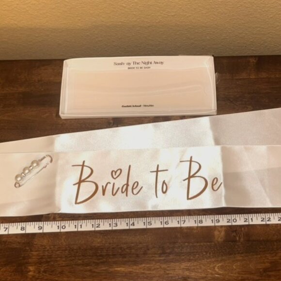 Miss to Mrs Accessories - Bride to be Sash by Miss to Mrs